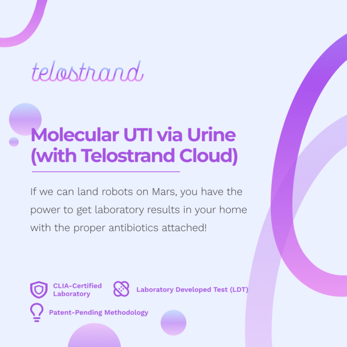 Telostrand Viral: Molecular UTI (with Telostrand Cloud). Order online today - if you need assistance, call 201-944-4069. Someone there can assist you with your accessibility needs.